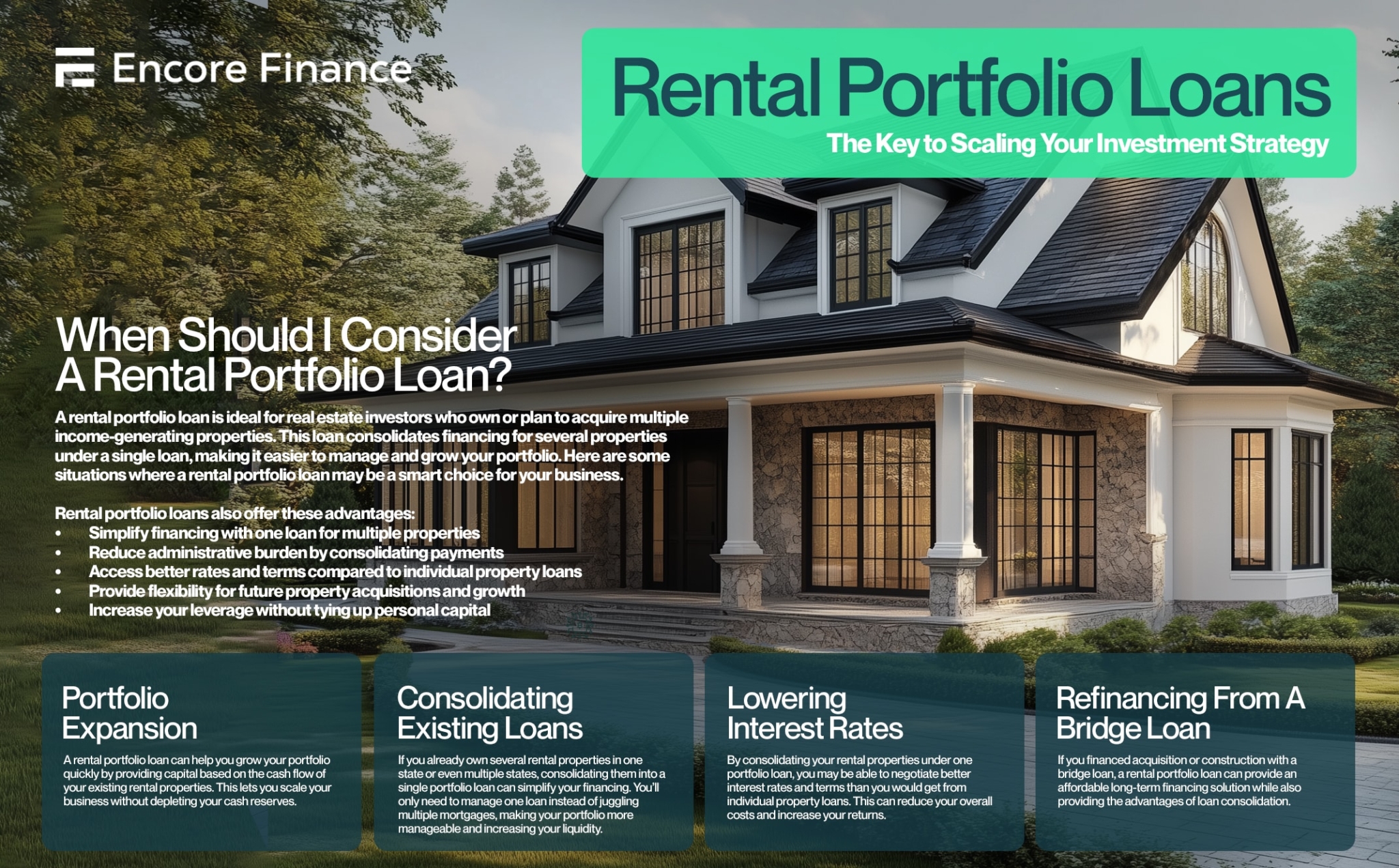Rental Property Loans & Portfolio Financing | Encore Finance